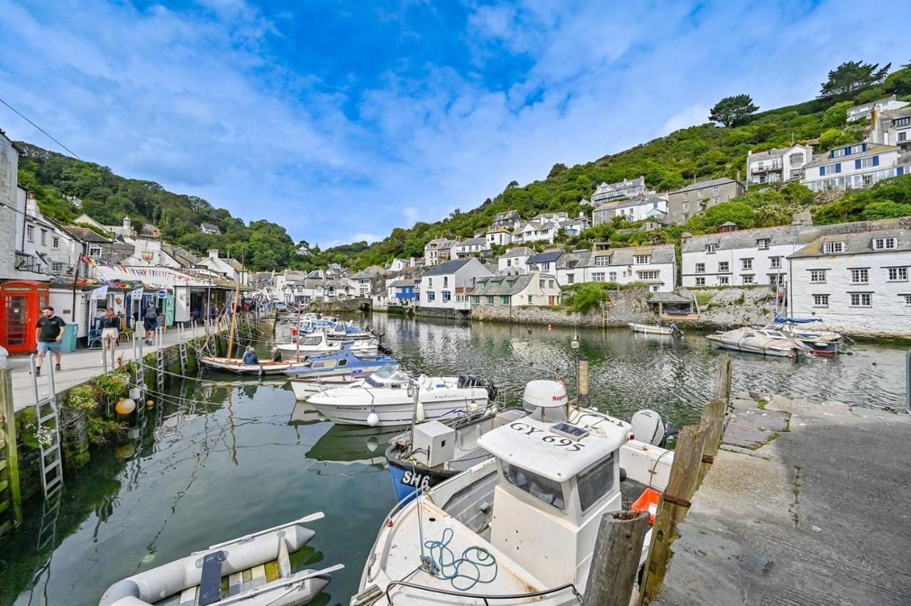 Luxury Couple'S Getaway With River Views And Parking Polperro Exterior photo