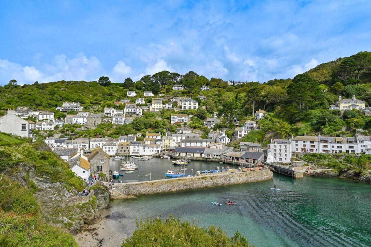 Luxury Couple'S Getaway With River Views And Parking Polperro Exterior photo